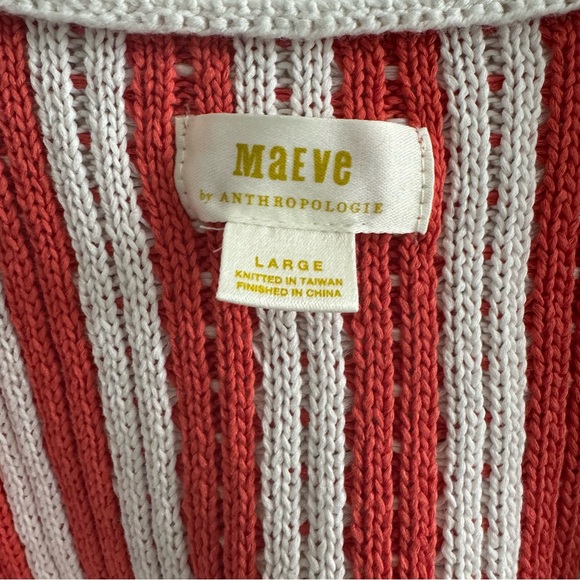 Anthropologie Maeve Bridget Cardigan Cropped Button Front Knit - Picture 8 of 11